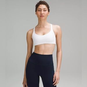 Lululemon Free to Be Bra - Wild - White - Size 10
